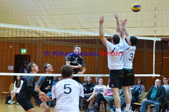 Volleyball Herren Verbandsliga SG Sinsheim/Waibstadt/Helmstadt gegen FV Flehingen 04.11.2017 (© Siegfried Lörz)